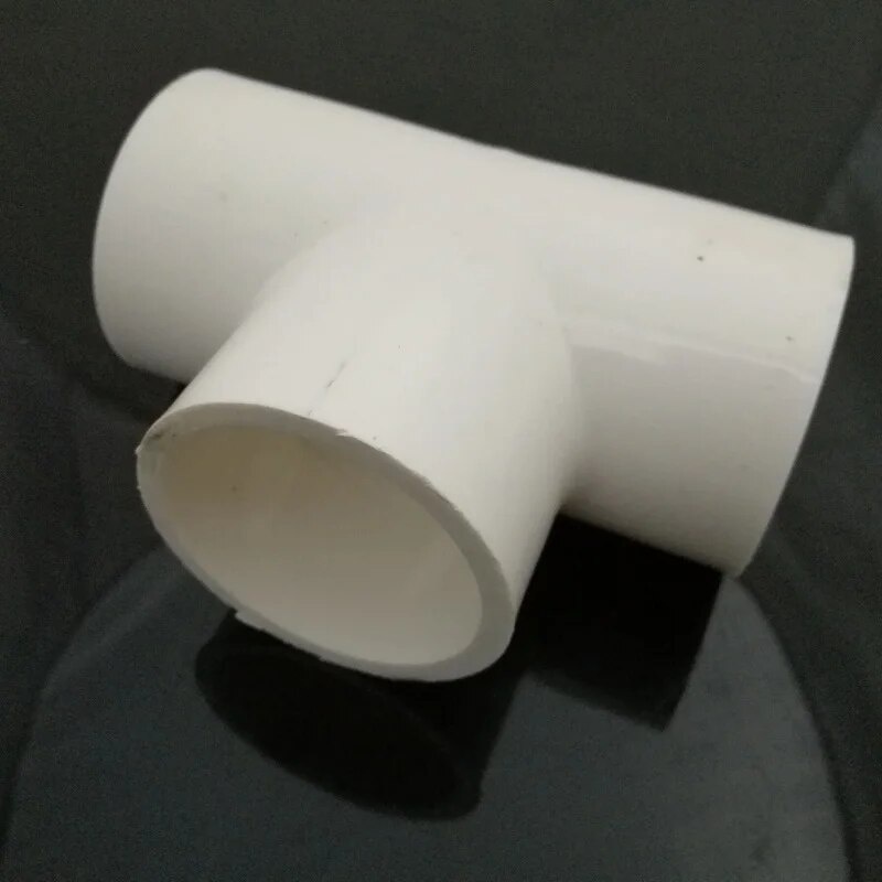 Pvc pipe Tee way water pipe fittings tube connector DN 50mm | Shopee ...