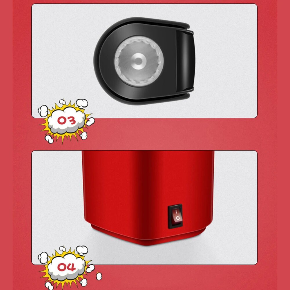 76u DIY Household Electric Popcorn Machine Domestic Automatic Mini Hot