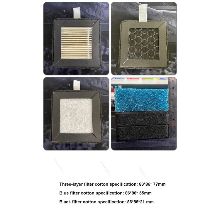 01s Original Filter Cotton Core ZJ802/802S Desktop Smoking Apparatus