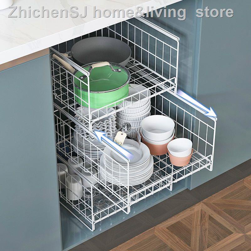 Sink base frame ☍Layered shelves in kitchen cabinets changed to drawer ...