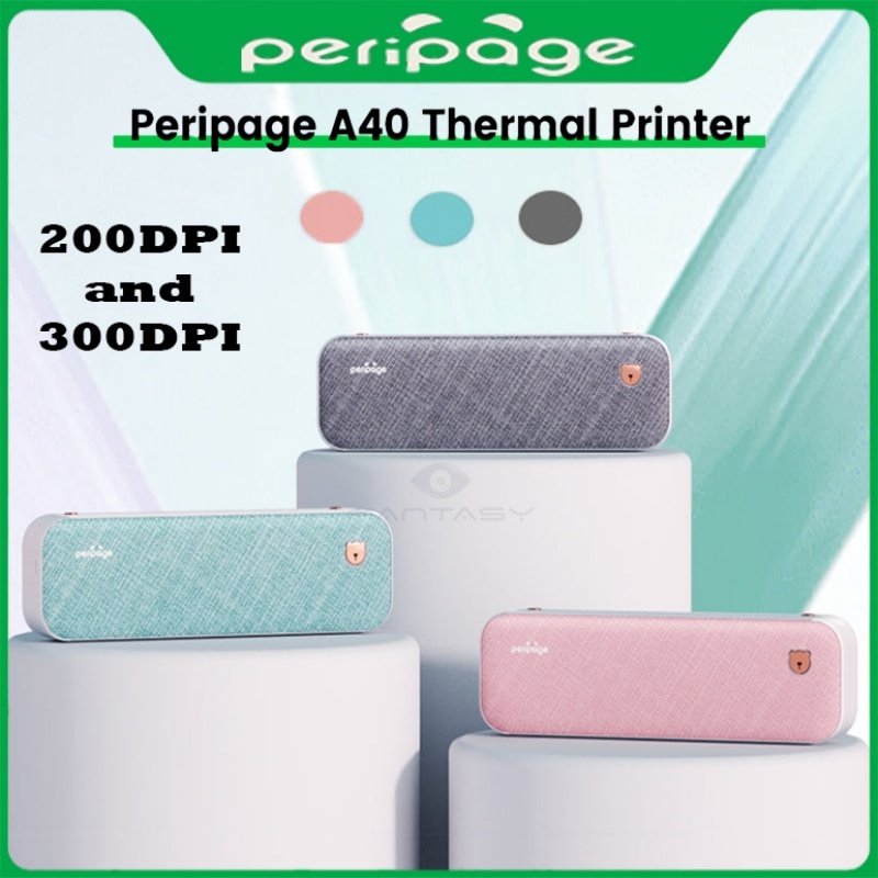 PeriPage Mini A4 Paper Printer Inkless Thermal Printer Photo