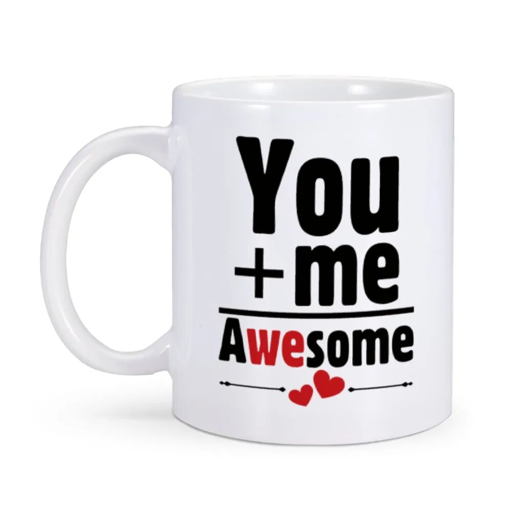 ♞Custom Coffee Mug Couple Ceramic Mug Personalized Picture Couple Milk