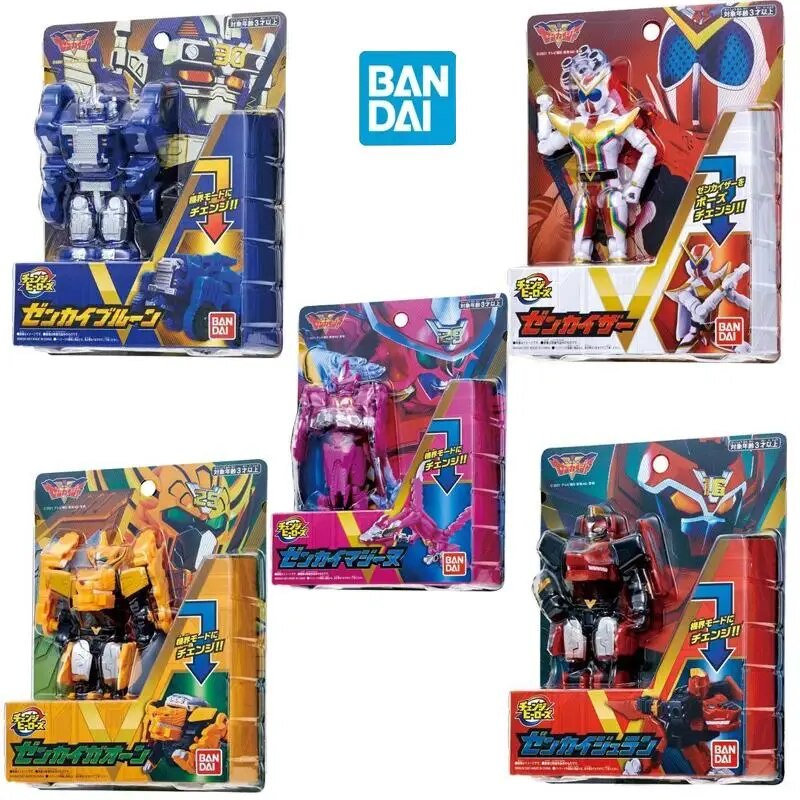 67n Bandai Original Action Figure Soft Glue Anime Kikai Sentai