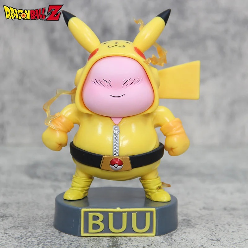 15cm Anime Dragon Ball Z Fat Buu Figure Majin Buu Pikachu Action Figures Super Buu Figurine Pvc 