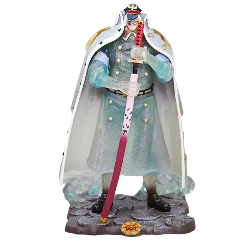 30cm Anime Shiryu One Piece Figures Blackbeard Pirates Shiliew Action ...