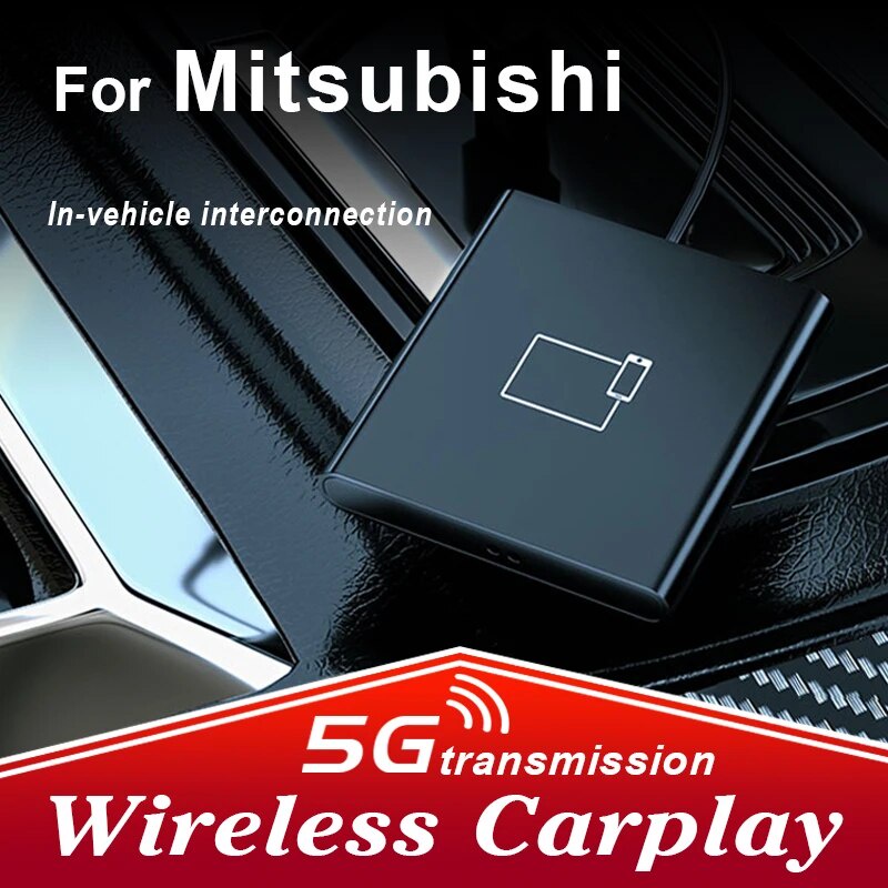 784 for Mitsubishi Outlander Lancer Pajero Zinger Triton Galant Grandis Wireless CarPlay Adapt