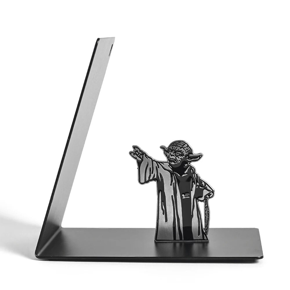 966 Disney Star Wars Baby Yoda Bookshelf Cartoon Darth Vader Book Stand Stainless steel Heavy