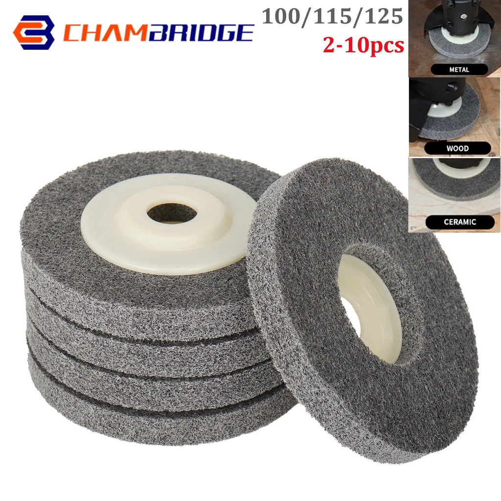 58W 4 5 Nylon Fiber Polishing Wheel Non woven Abrasive Wheel Nylon