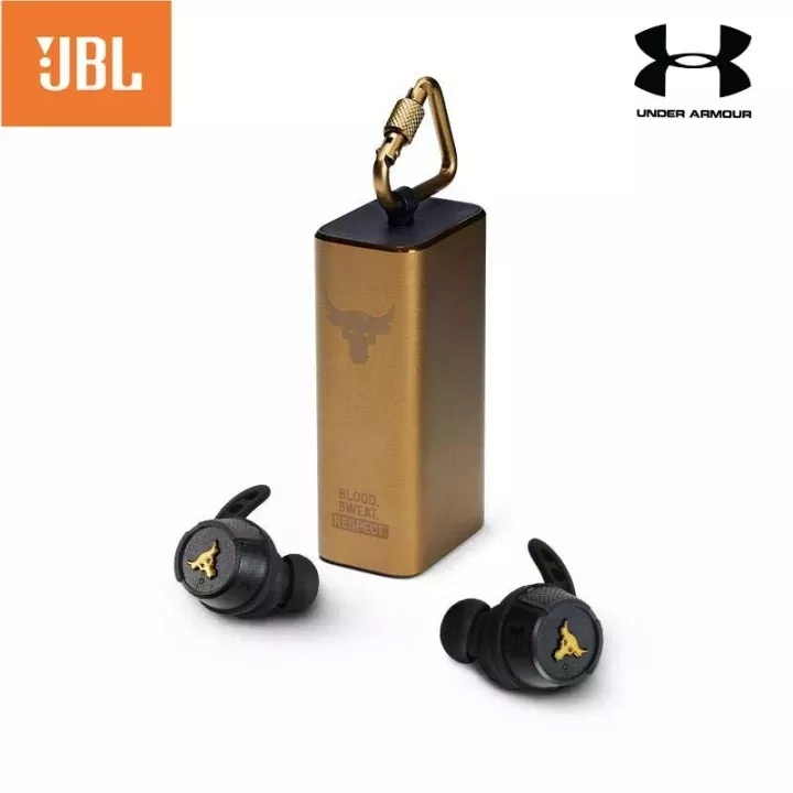 JBL Under Armour UA FLASH PROJECT ROCK True Wireless Headset Bluetooth sports Earbuds Inear Headph