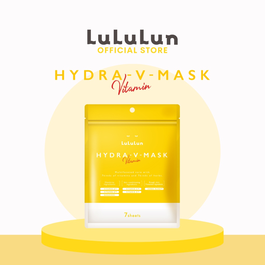 2024.COD Hydra Japan Mask Sheets Made Lululun 7 Care Retinol in