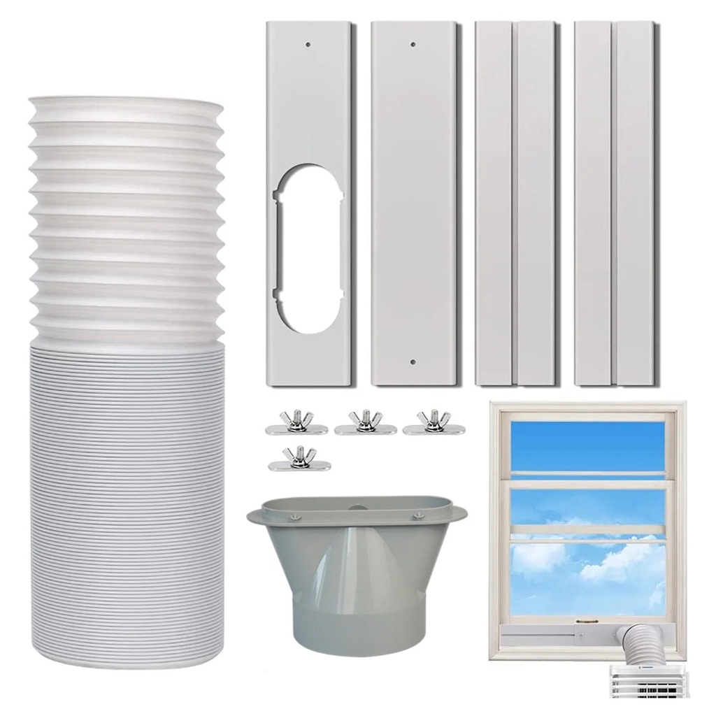 웃Portable Air Conditioner Window Vent Kit, Adjustable Window Slide Kit
