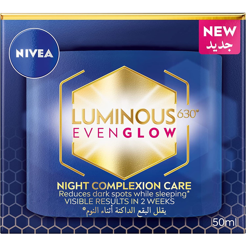 NIVEA LUMINOUS 630 EVEN GLOW Anti Dark Spot Night Face Cream