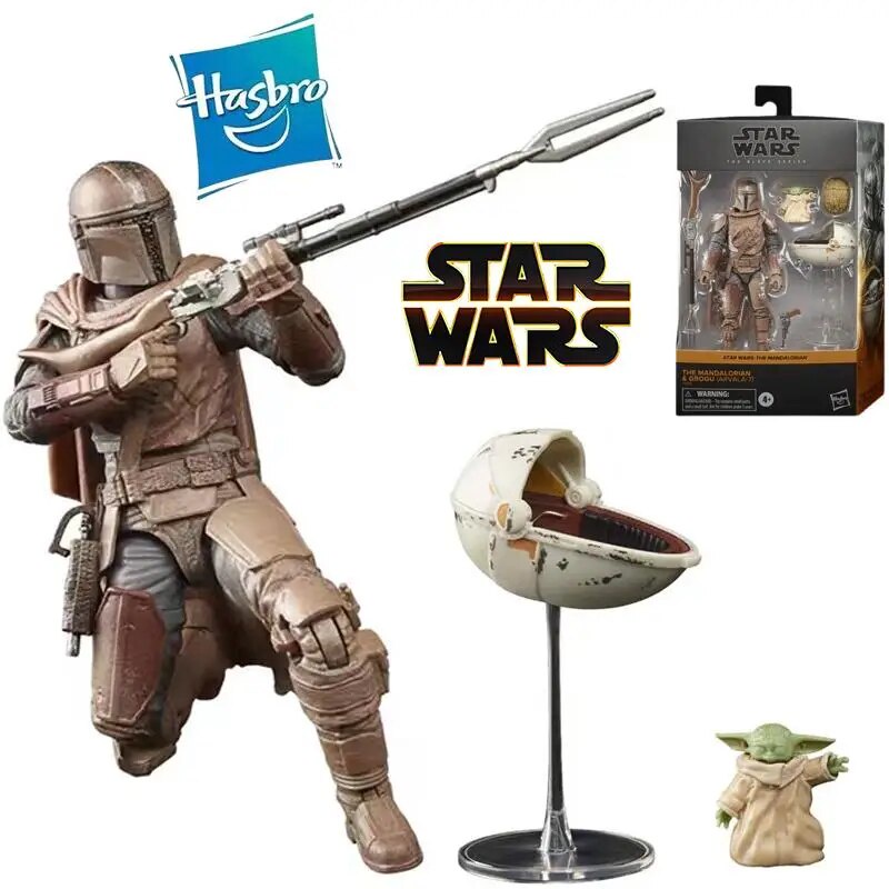 25N Hasbro The Black Series Star Wars The Mandalorian Grogu Arvala-7 ...