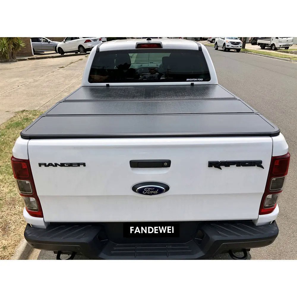customised pickup truck tonneau covers for Ford Ranger Raptor aluminum