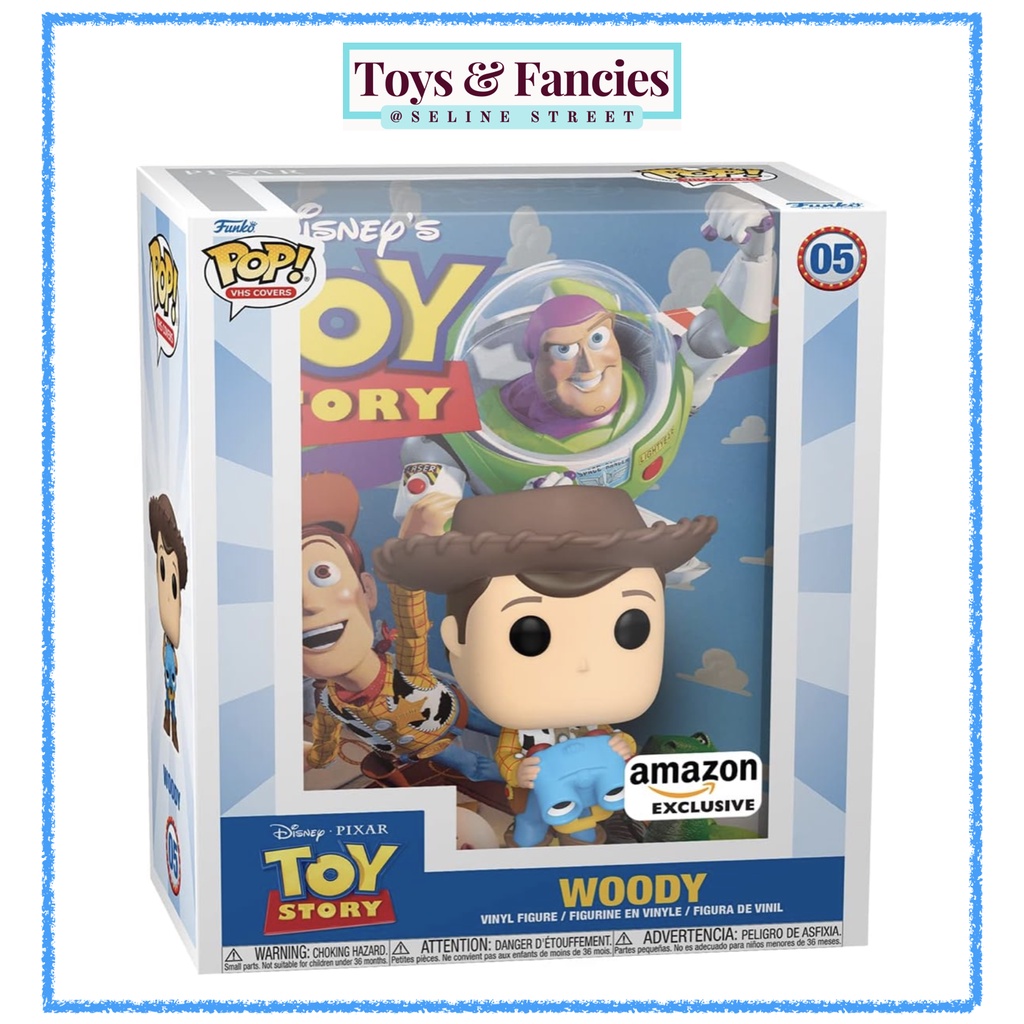 2024Y Pop Holding VHS Cover Story Toy Woody Funko Disneys Lenny ...