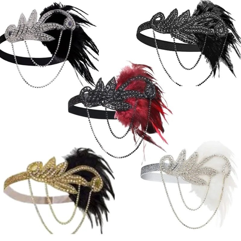 1920s flapper dress accessories Retro Party props GATSBY CHARLESTON ...