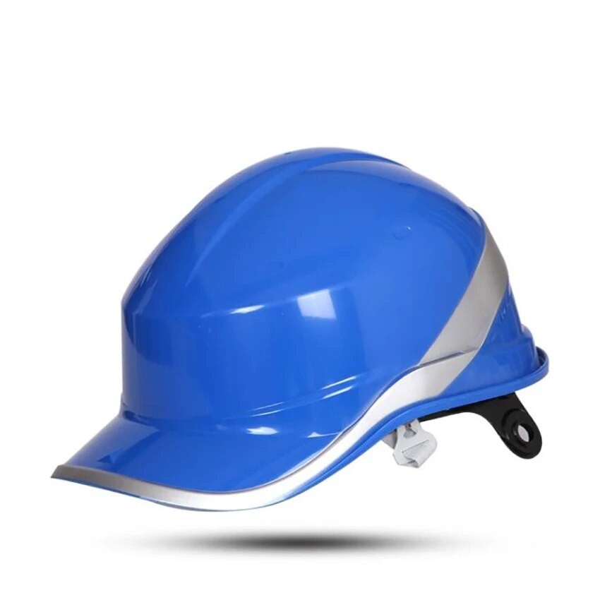 Safety Hard Hat ABS Helmet Adjustable Button with 6-Point Suspension ...