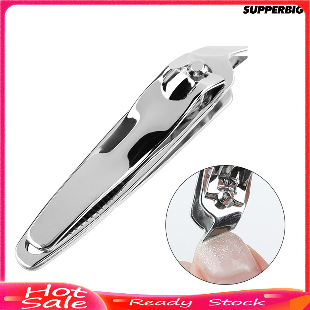 Bevel Nail Art Clipper Cuticle Dead Skin Removal Scissor Manicure