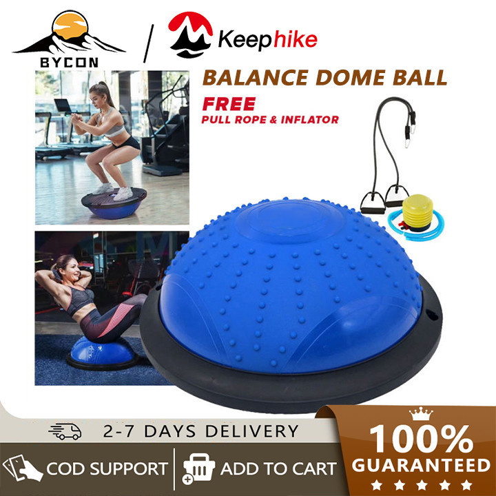 Exercise Balance Dome Ball Wide Stability Bosu Balls Yoga Balance Ball ...