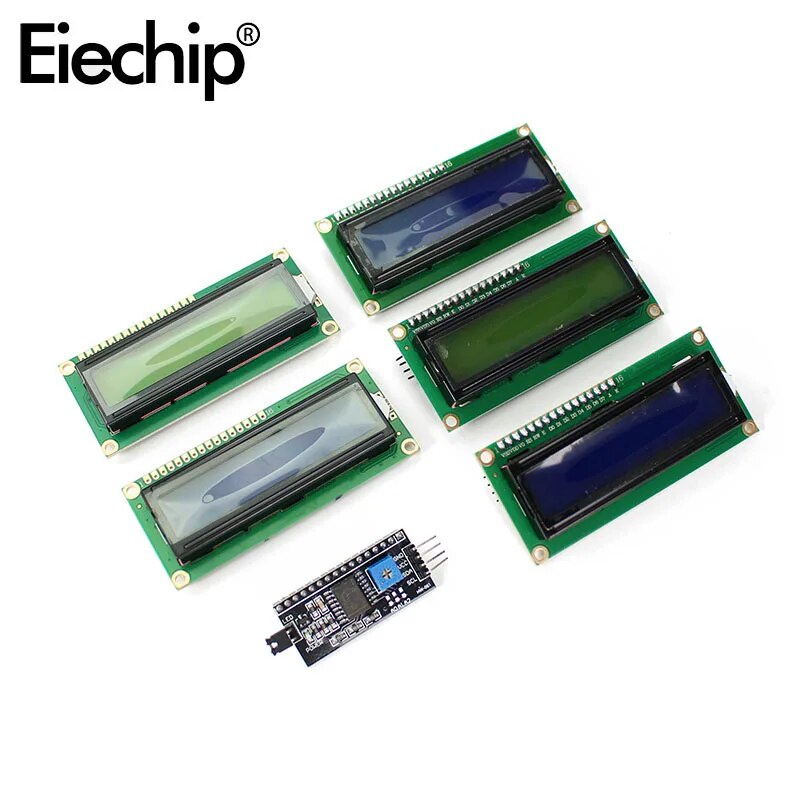 LCD1602 module Blue / Yellow Green Screen 16x2 Character IIC I2C ...