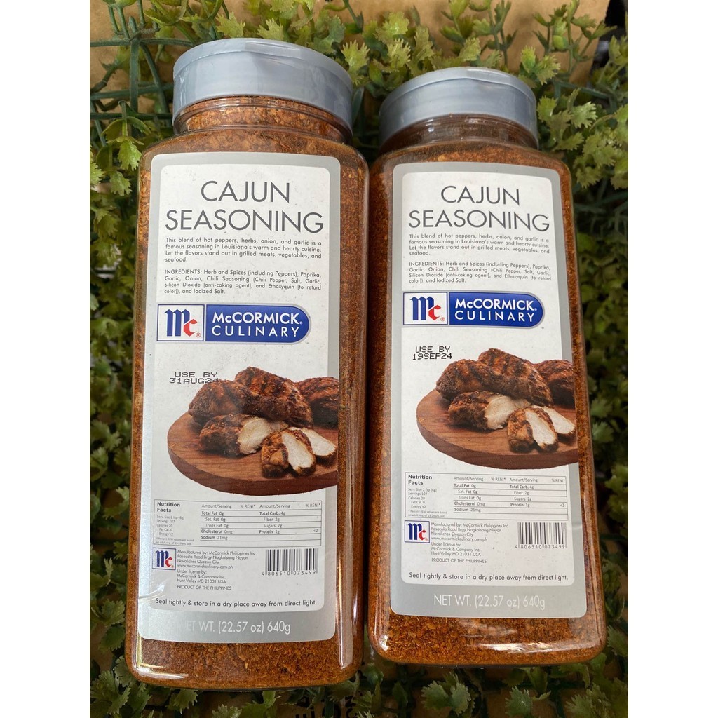 2024 model Cajun 640g McCormick Seasoning Shopee Philippines
