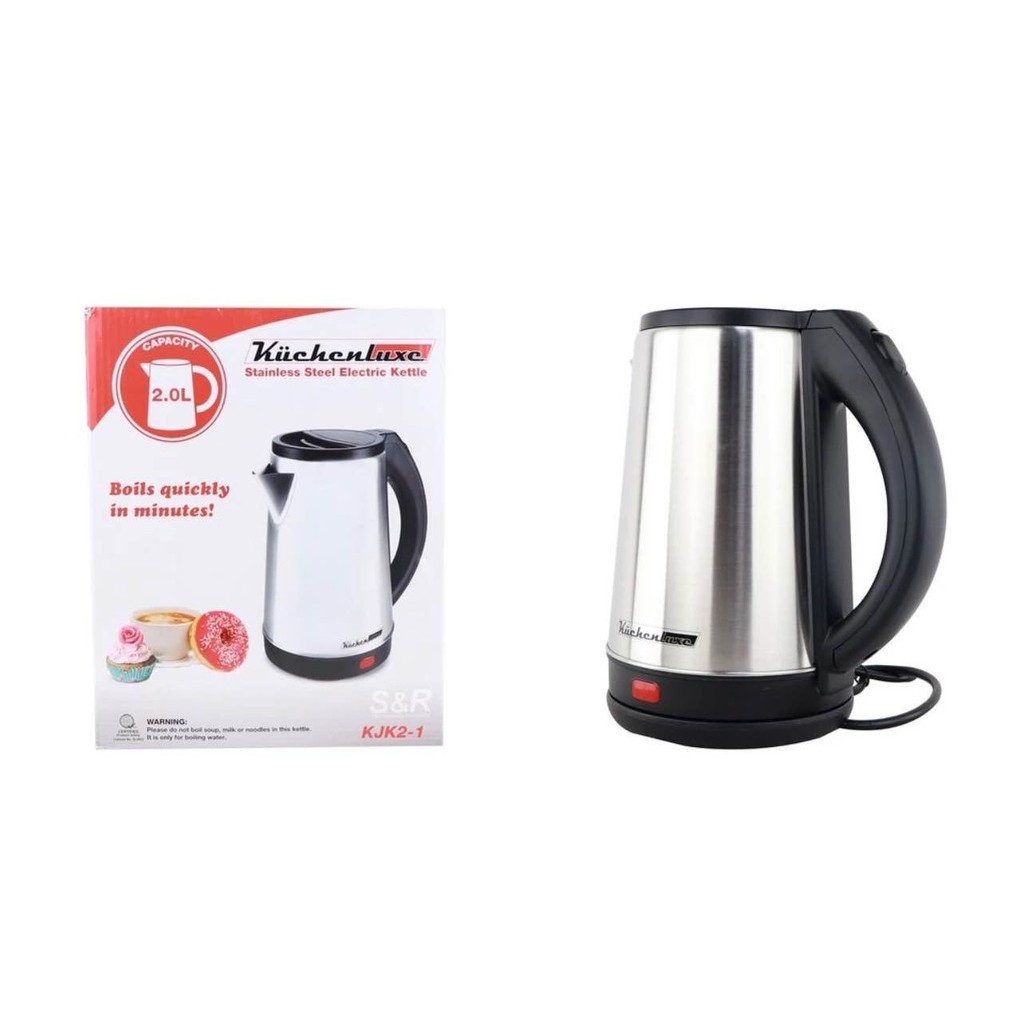 2024 Electric Kuchenluxe Stainless Steel Kettle Shopee Philippines