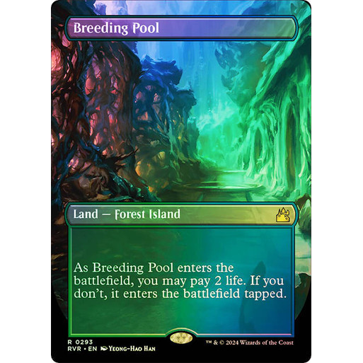 Pr0xy Card - Breeding Pool #293 (Borderless Foil) | Ravnica Remastered ...