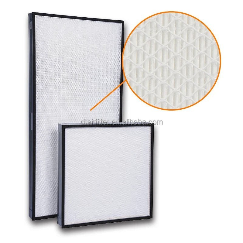 Wholesale Fan Filter Unit H13 H14 Air Filter Purifier Hepa Mini Pleat