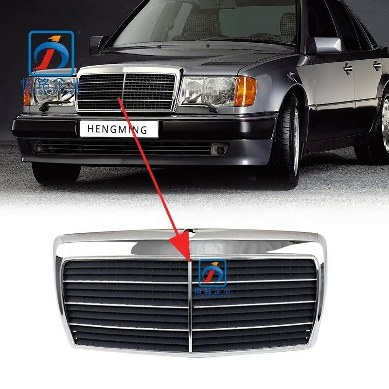 Mercedes E Class W124 Part W124 Car Front Chrome Grill Radiator Grille