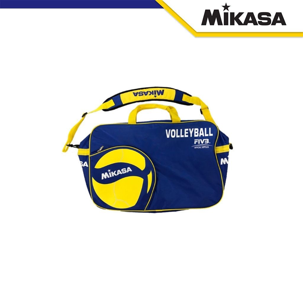 Mikasa Ac-bg260w-Bl Ball Bag For Volleyball Yellow/Blue | Shopee ...