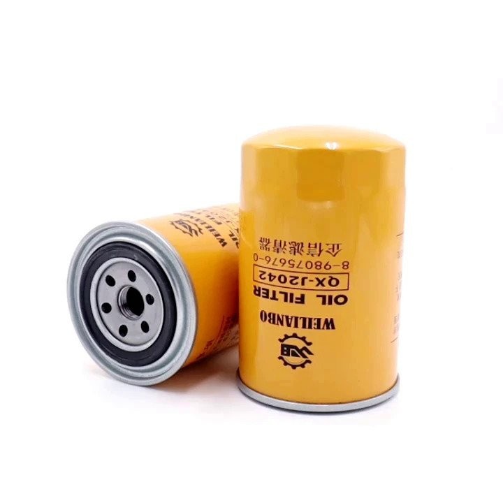 For Excavator Sany 75C8910 Oil Filter Isuzu 4LE2 Engine Oil Filter