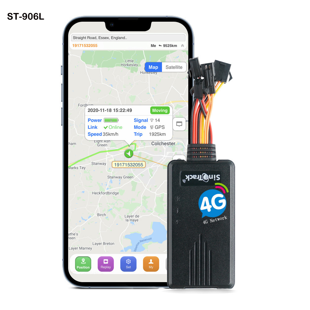 SinoTrack ST-906L 2G 4G LET GSM Real Time Tracking Device Google Map 4G ...