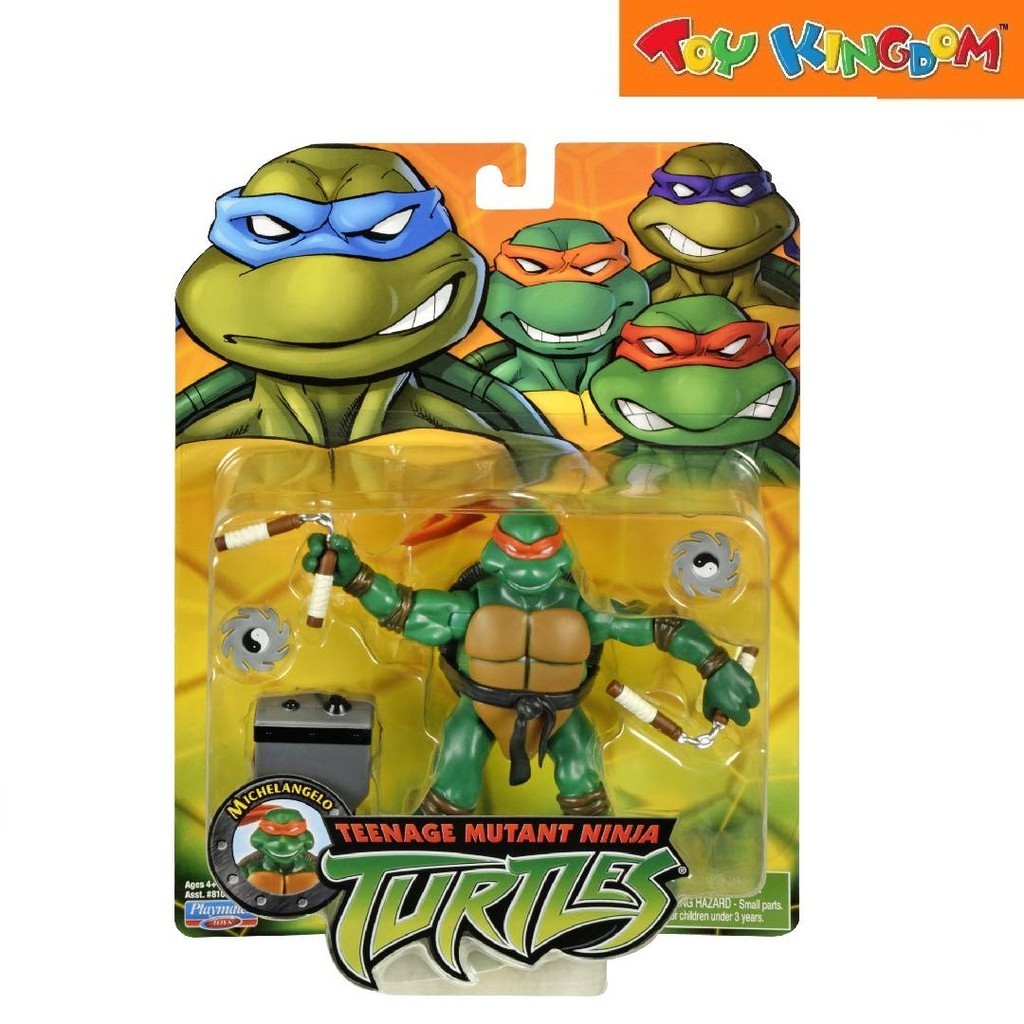 Teenage Mutant Ninja Turtles Michelangelo Classic Figure Shopee