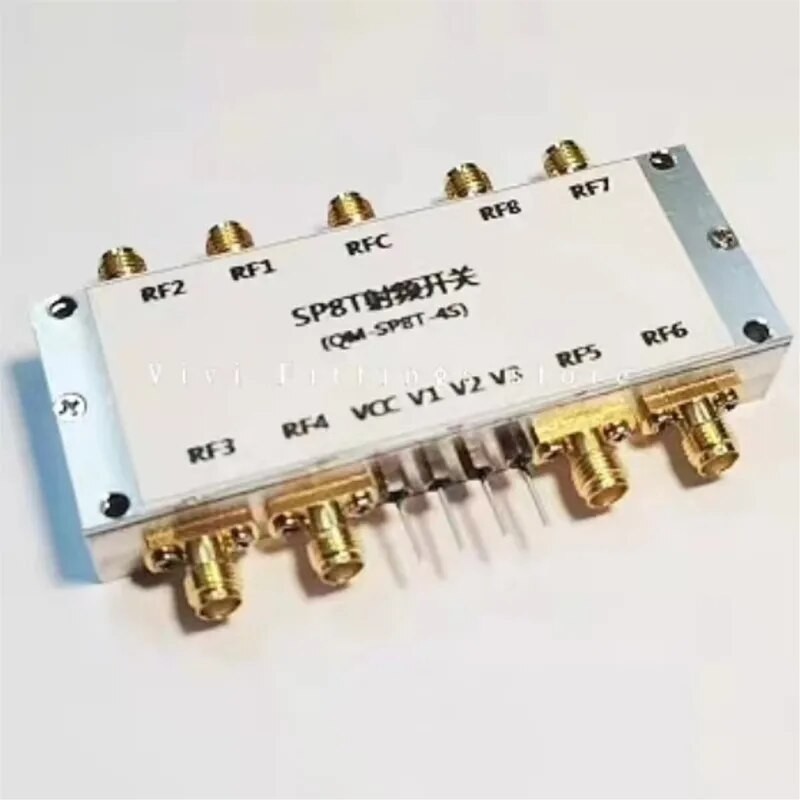 10MHZ-4GHz SP8T RF Switch Single Pole Eight Throw electronic microwave ...