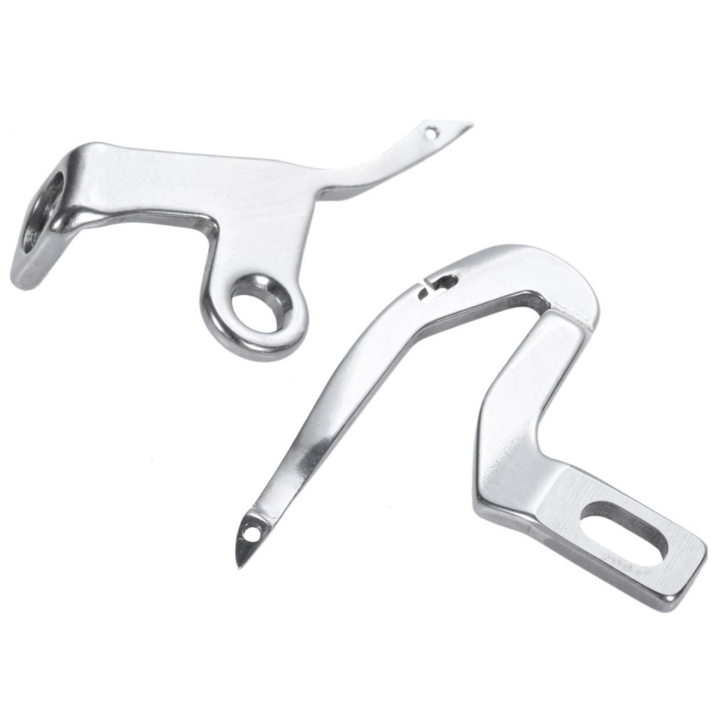 1Pc Sewing Machine Metal Looper Upper 550568 Lower 550411 Curved Needle Bending Part fit Singer