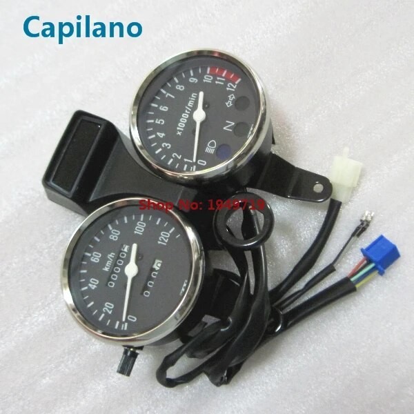 motorcycle GN125 speedometer Meter gauge moto tacho clock for Suzuki ...