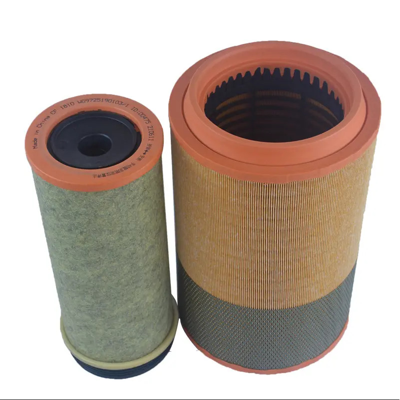For howo sinotruk spare parts air filter for truck cartridge air filter WG9725190103 Shopee