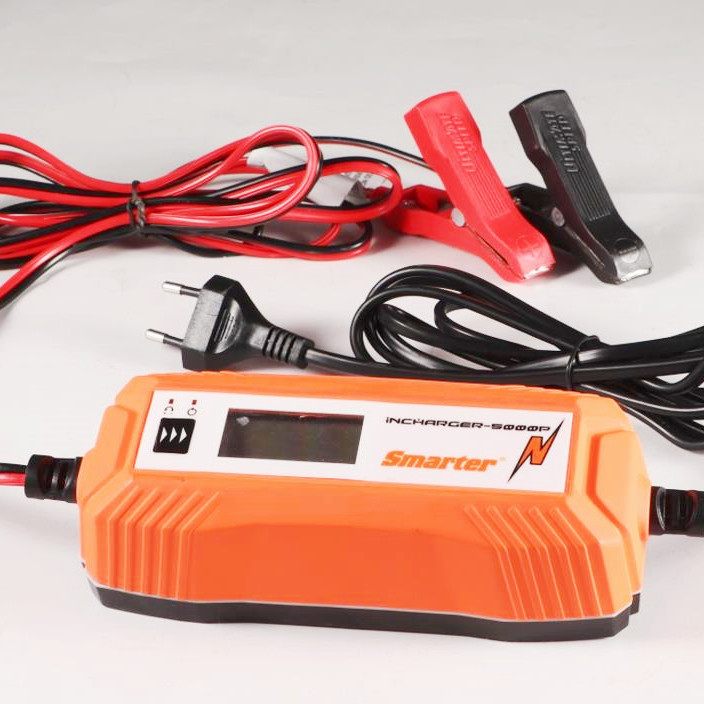 Fast Charging 8A Automotive Battery Charger 12V 24V LiDL Smart Battery