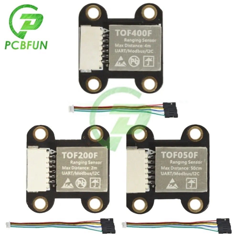 TOF400F TOF200F TOF050F 50CM 2M 4M Laser Distance Measurement Sensor ...