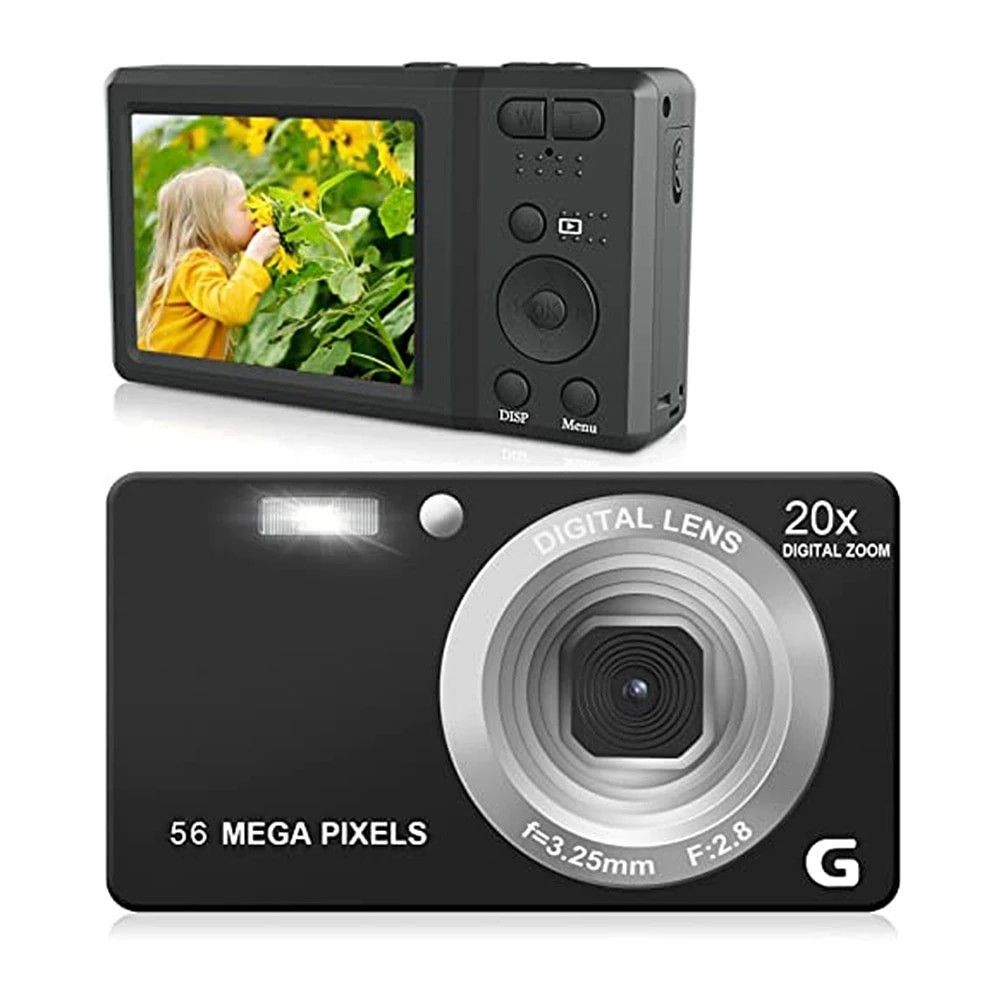 Portable 4K HD Digital Camera 56MP Self Timer Video Camera 2.7 Inch LCD ...