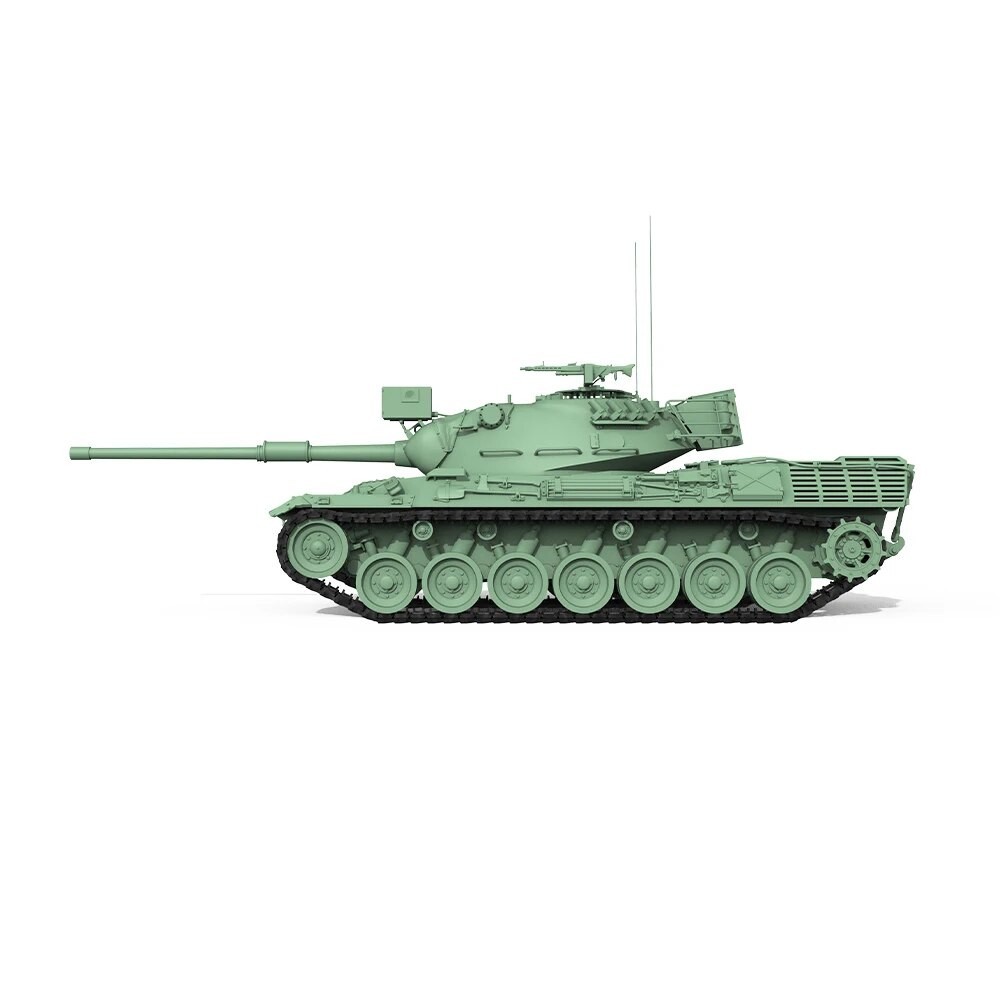 12f SSMODEL 72700 V1.7 1/72 3D Printed Resin Model Kit German 1A1 ...