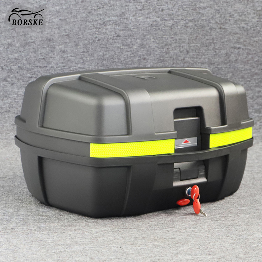 Hot motorcycle tail box motorbike storage boxes top case motorcycle