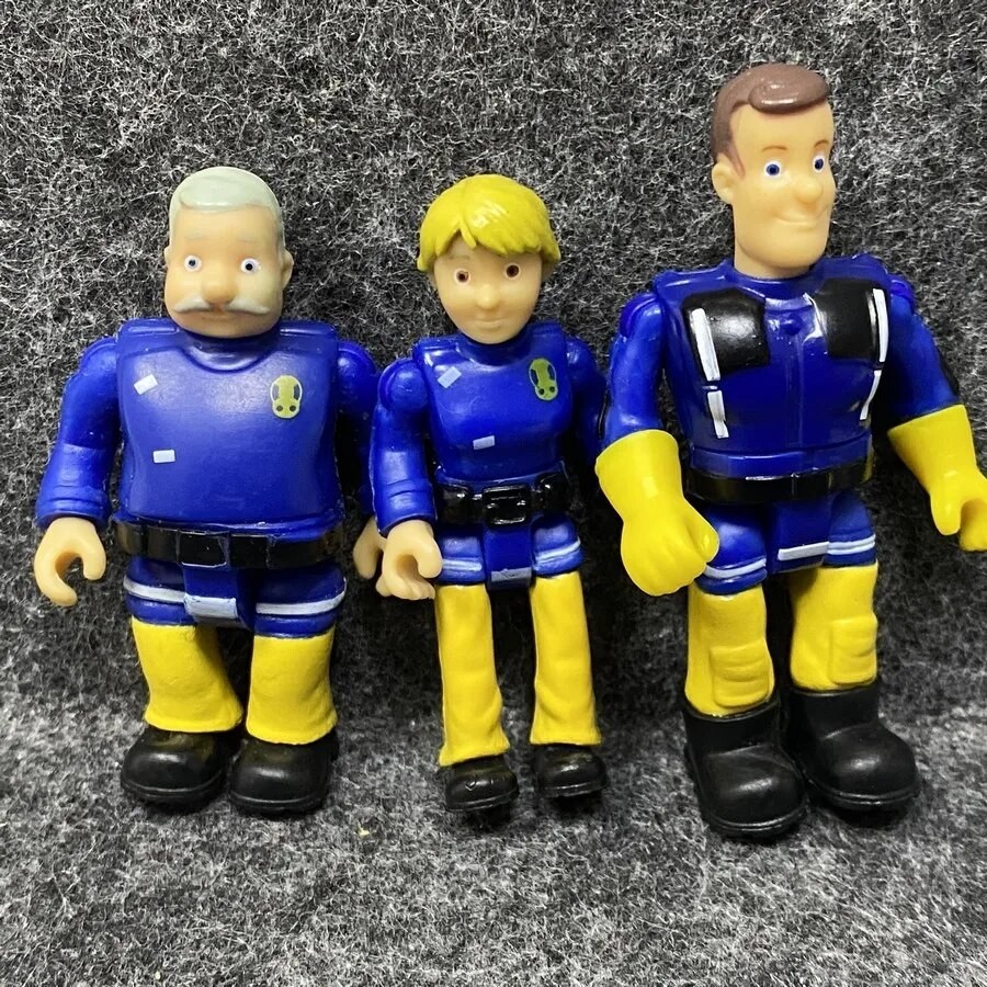 823 Lot Fireman Sam Elvis Firefighters Officer Steele Penny Police ...