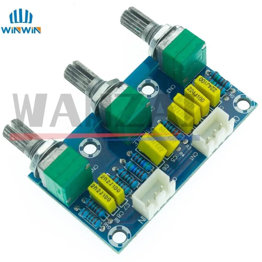 03c XH-M802 Passive Tone Board Amplifier Preamp Power Module Low High ...