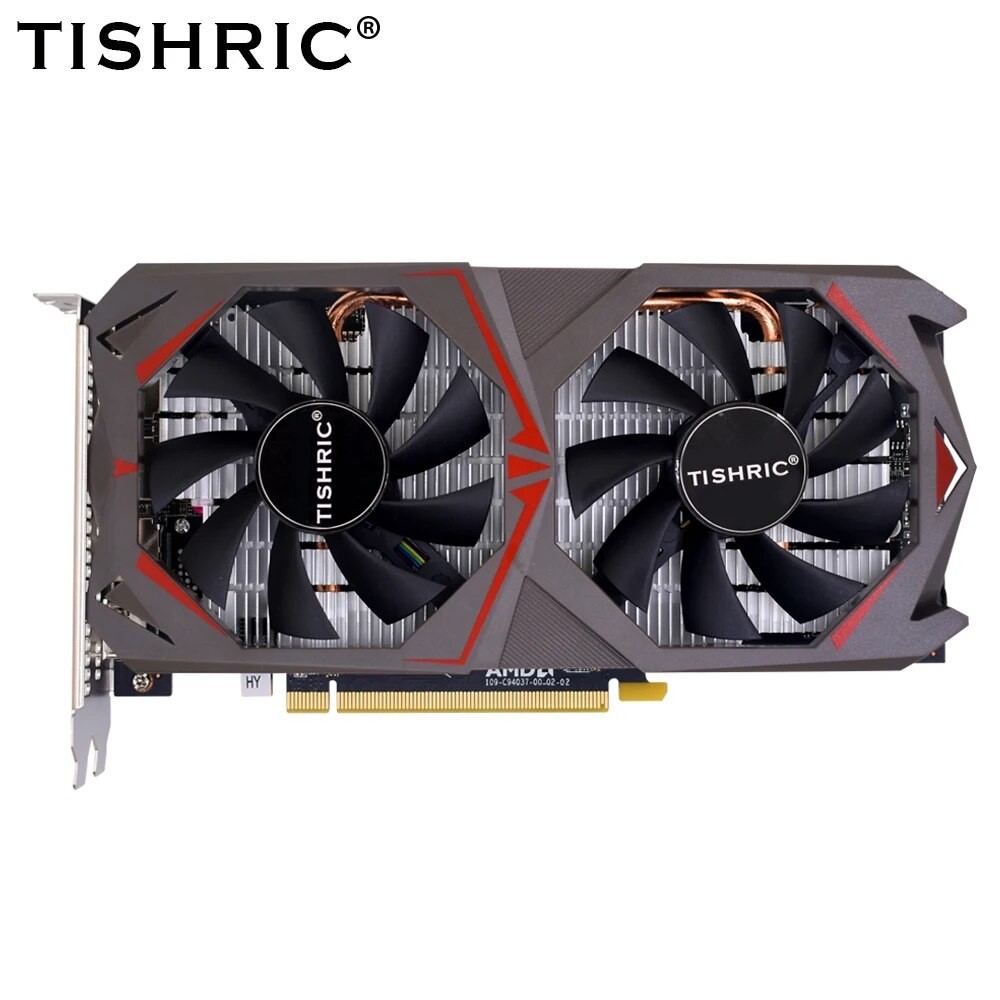 TISHRIC RX 580 8GB Video Card GDDR5 Graphics Card 256Bit 2048SP For