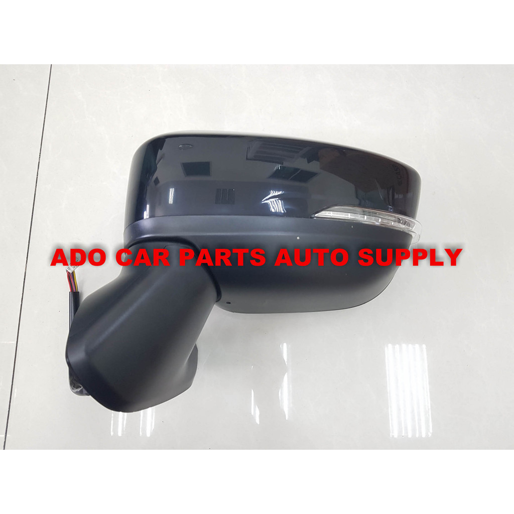 thumbnail interactive-video image 1 of Left Side Door Mirror Glass For Mitsubishi Triton MR 2018+ – Black, Electric Heated? (CMGS Replacement, AU Stock) 1 of 2