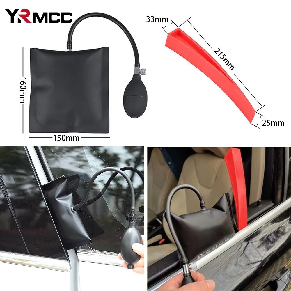 Universal Car Opening Kit Car Door Window Open Tool Key Wedge Auto Air ...