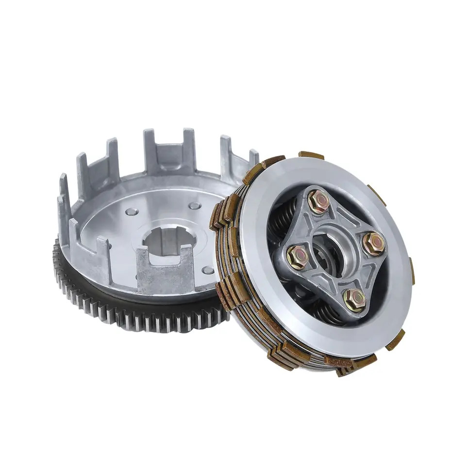 motorcycle clutches complete Clutch center friction disc pressure plate assembly kit for honda
