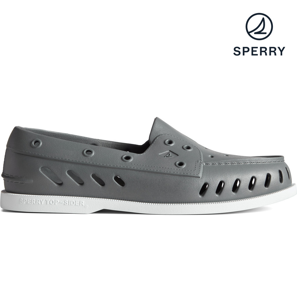 Sperry Men's Authentic Original Float Grey Boat Shoe (STS23290 ...