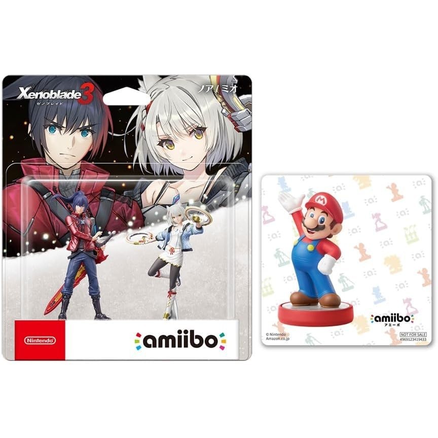 amiibo Double Set [Noah/Mio] (Xenoblade series) [.co.jp only] Original ...